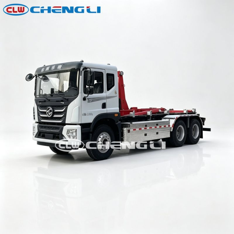 Porte-conteneurs électrique Dongfeng Huashen 6×2, photo 1