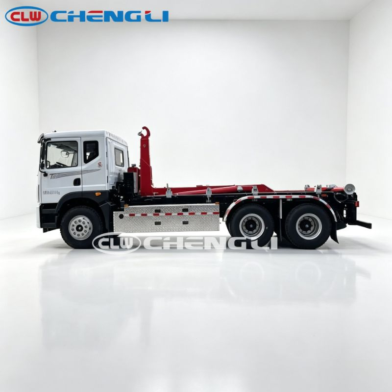 Porte-conteneurs électrique Dongfeng Huashen 6×2, photo 4
