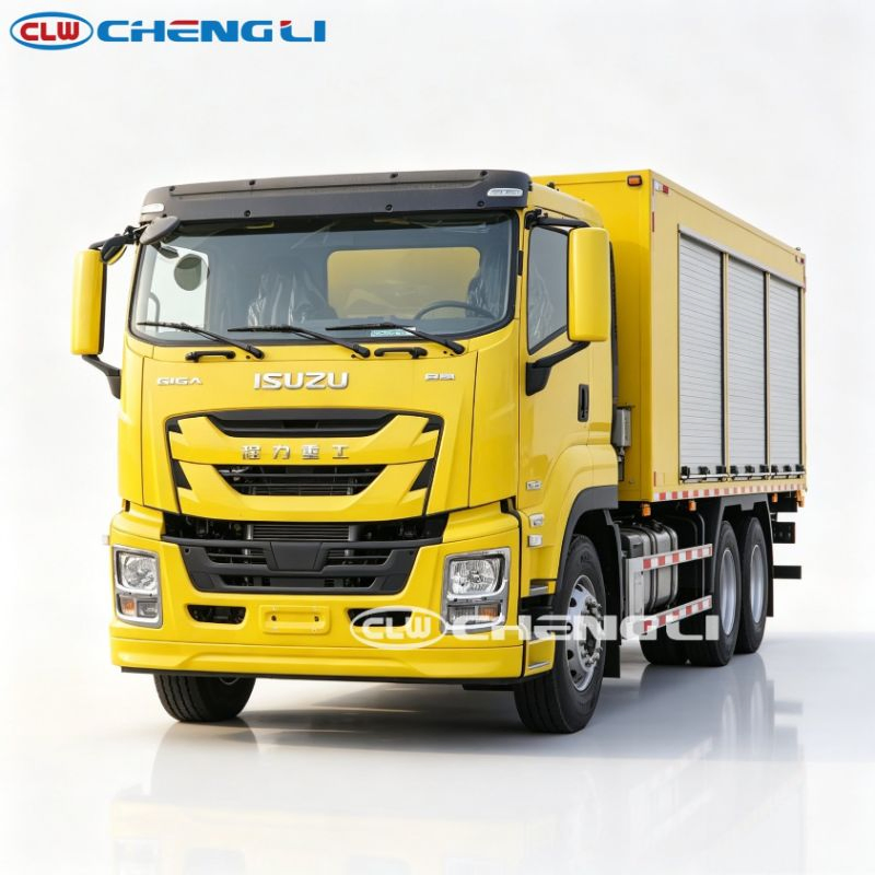 Camion-atelier mobile diesel pour maintenance sur site
