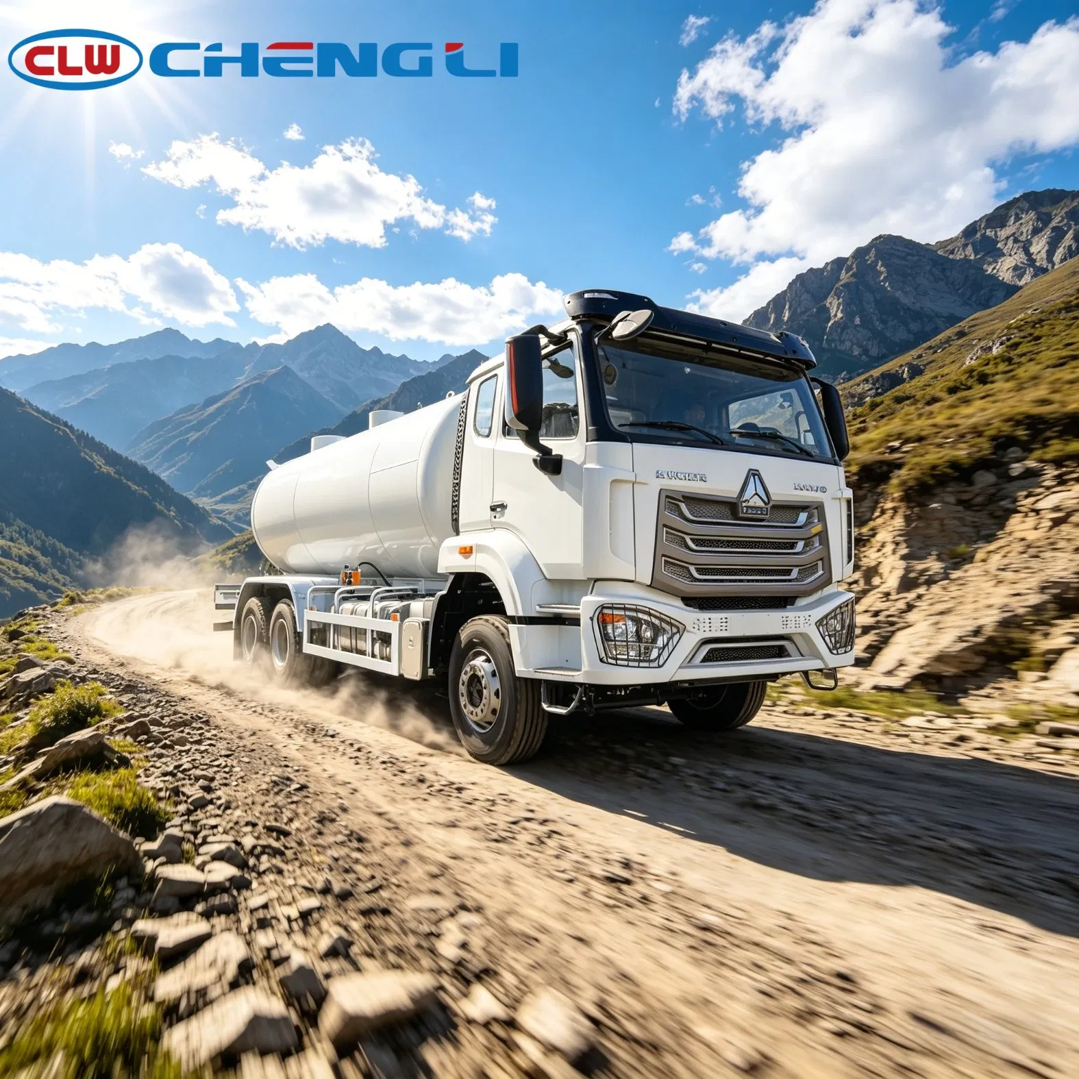 Camion ravitailleur GPL HOWO 4×2 avec pompe et compteur