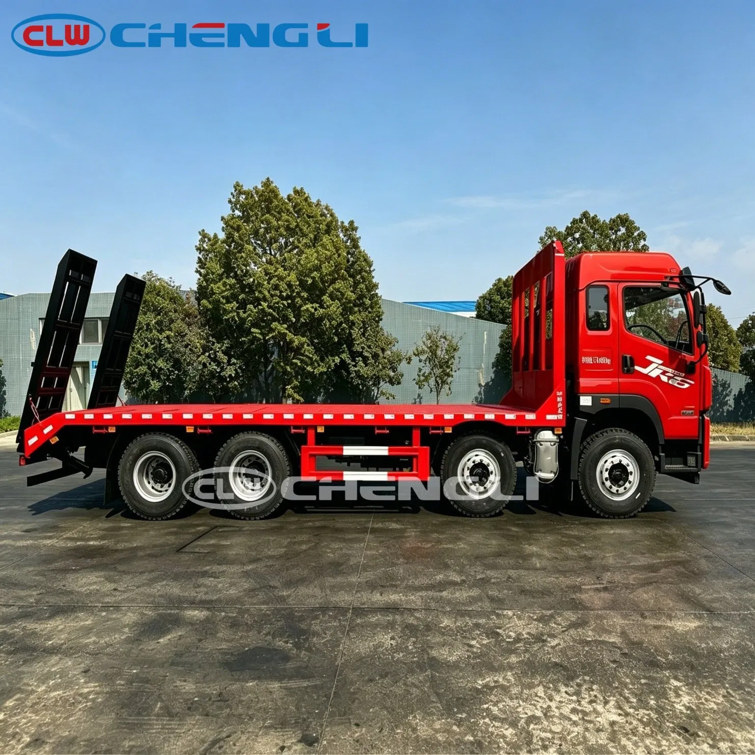 Porte-engins FAW 8×4 – charge annoncée 18 410 kg – vue 5