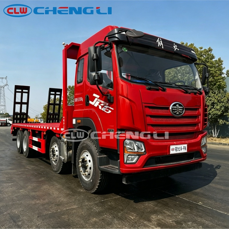 Porte-engins FAW 8×4 – charge annoncée 18 410 kg – vue 2