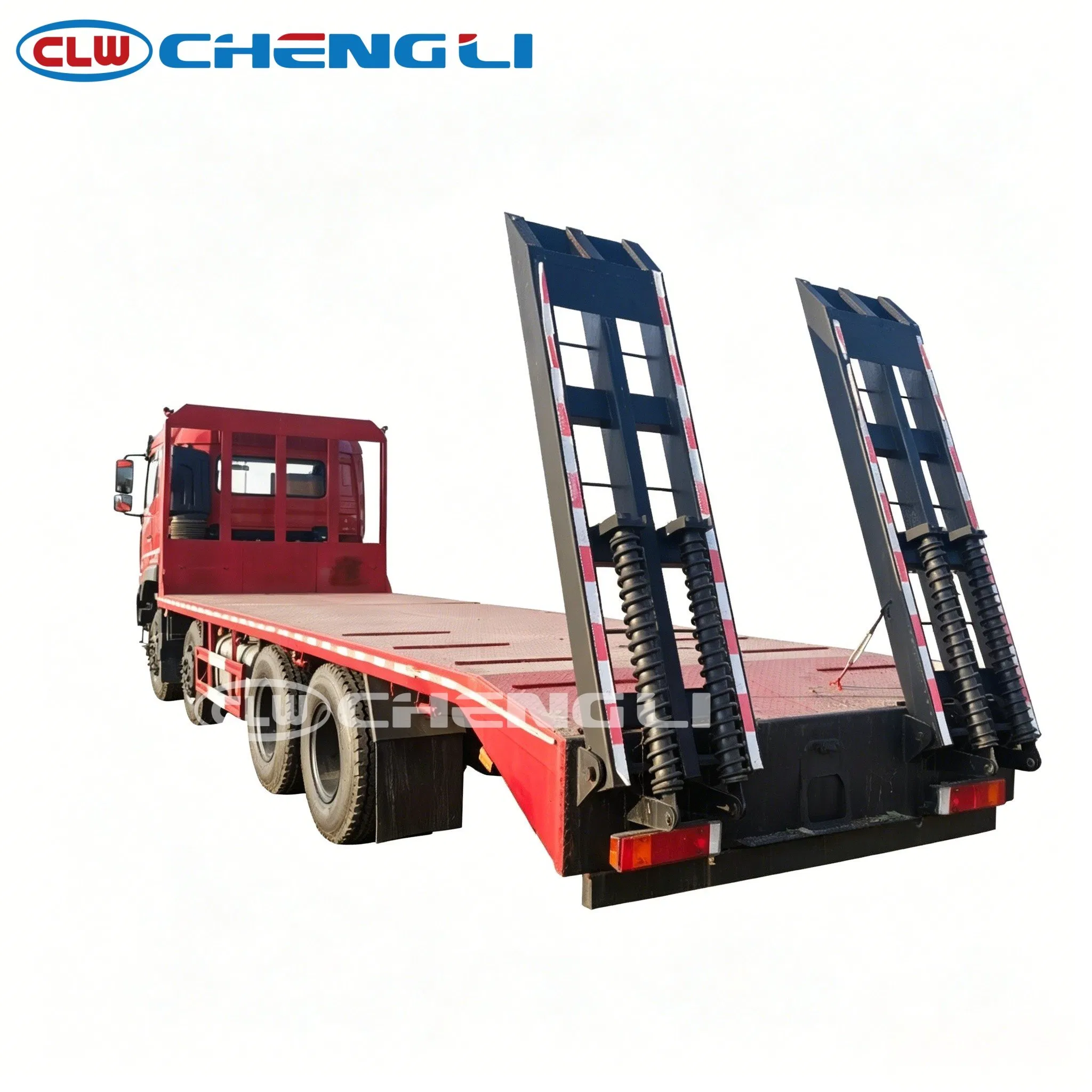 Porte-engins Dongfeng 8×4 avec rampes
