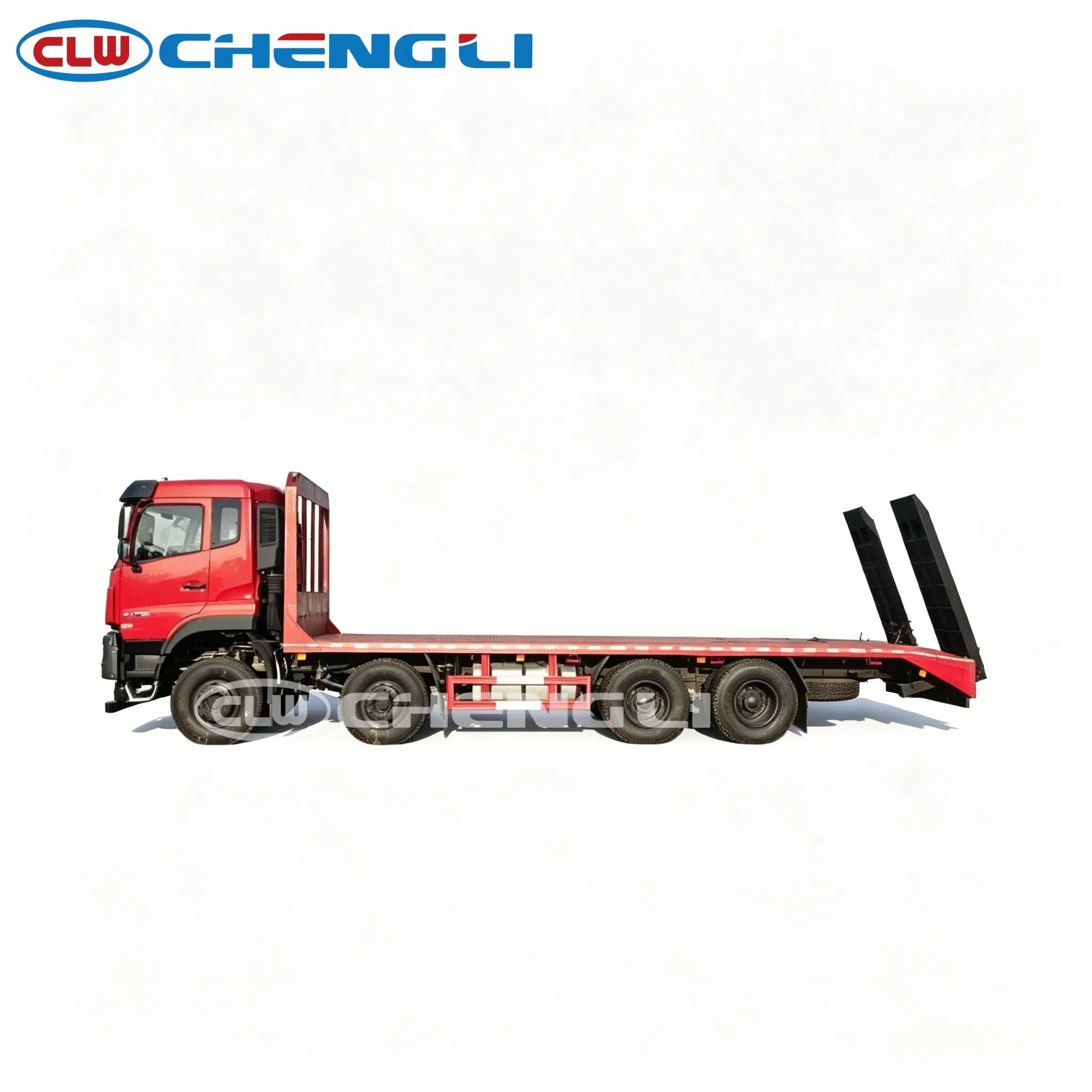 Porte-engins Dongfeng 8×4 avec rampes