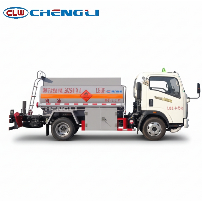 Camion-citerne de carburant 4×2 avec dispositif de distribution