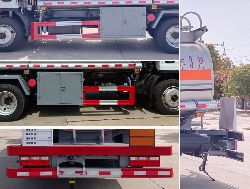Camion-citerne de carburant 4×2 avec dispositif de distribution