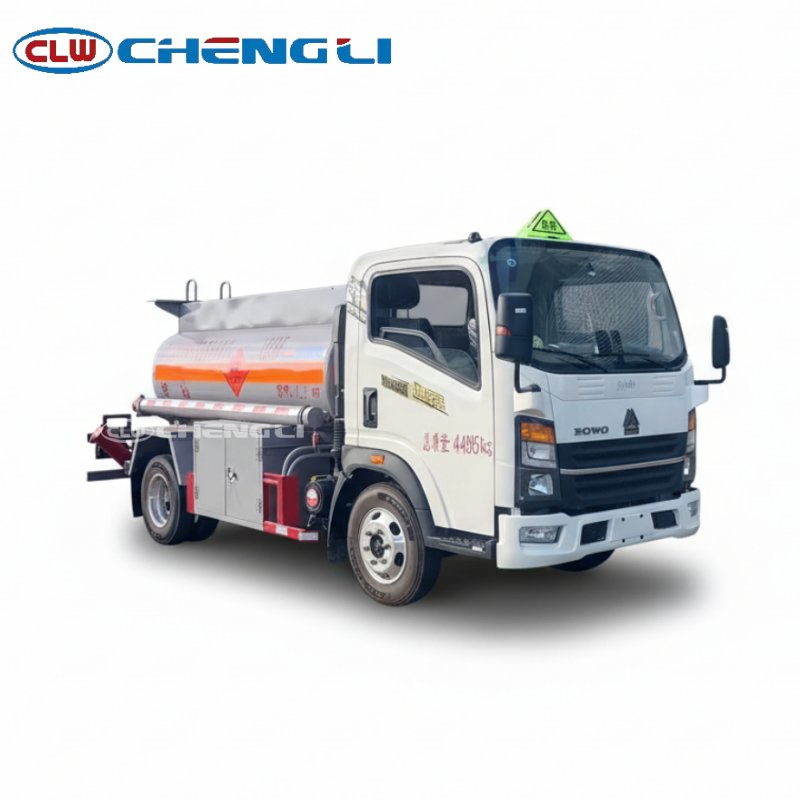 Camion-citerne de carburant 4×2 avec dispositif de distribution