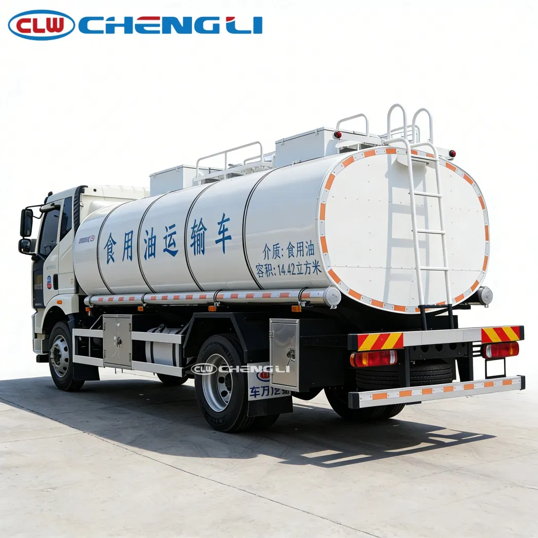 Camion-citerne FAW 4×2 pour huile alimentaire – 14,42 m³
