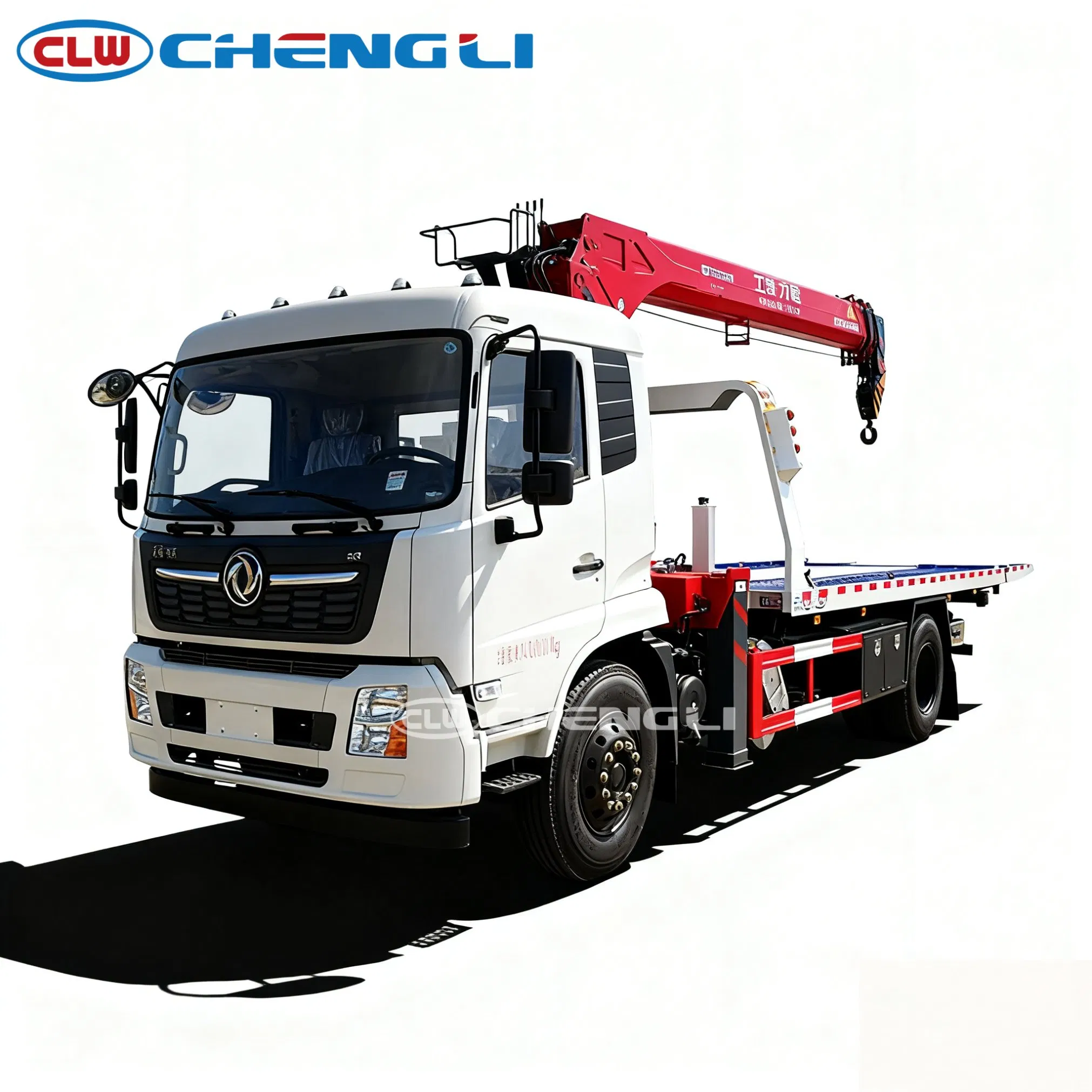 Dépanneuse-plateau Dongfeng 4×2 avec grue