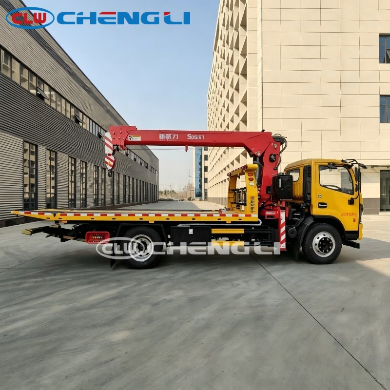Dépanneuse plateau Dongfeng 4×2 de 5,6 m – vue 2