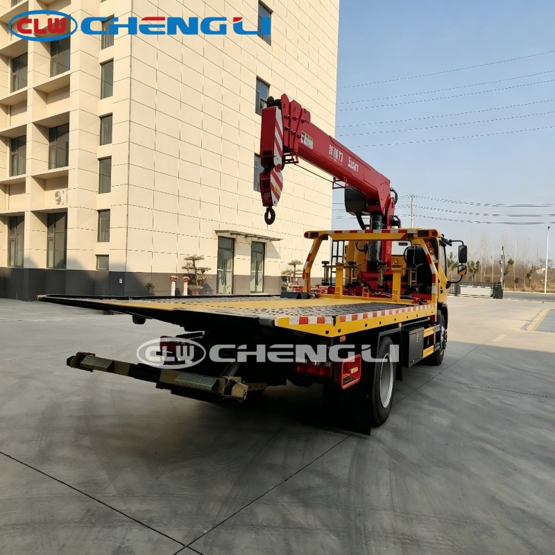 Dépanneuse plateau Dongfeng 4×2 de 5,6 m – vue 4