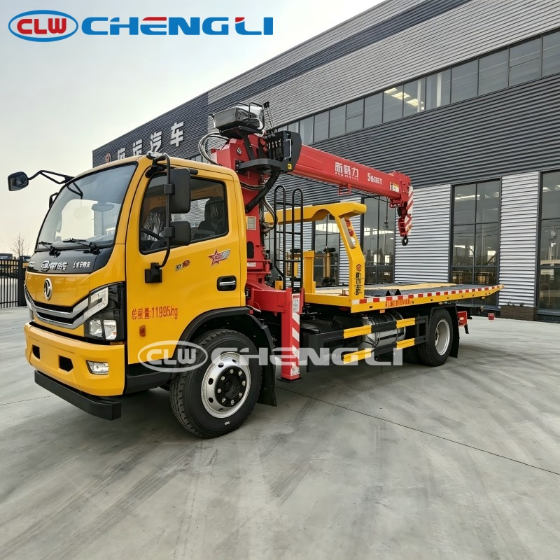 Dépanneuse plateau Dongfeng 4×2 de 5,6 m