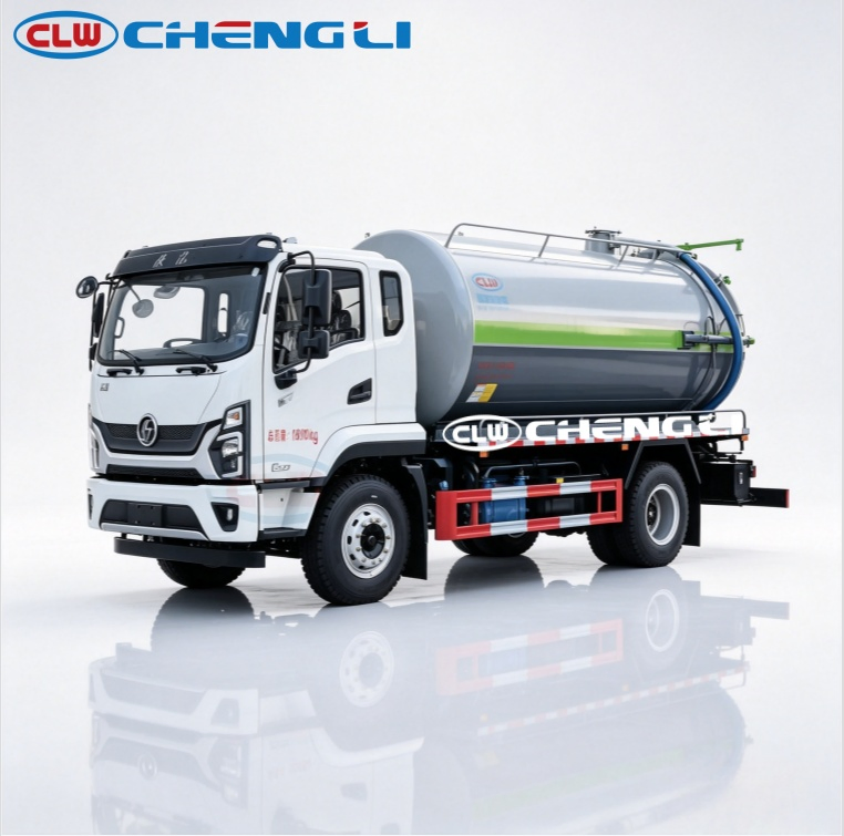 Camion de vidange Shacman 4×2 – citerne 12 000 L