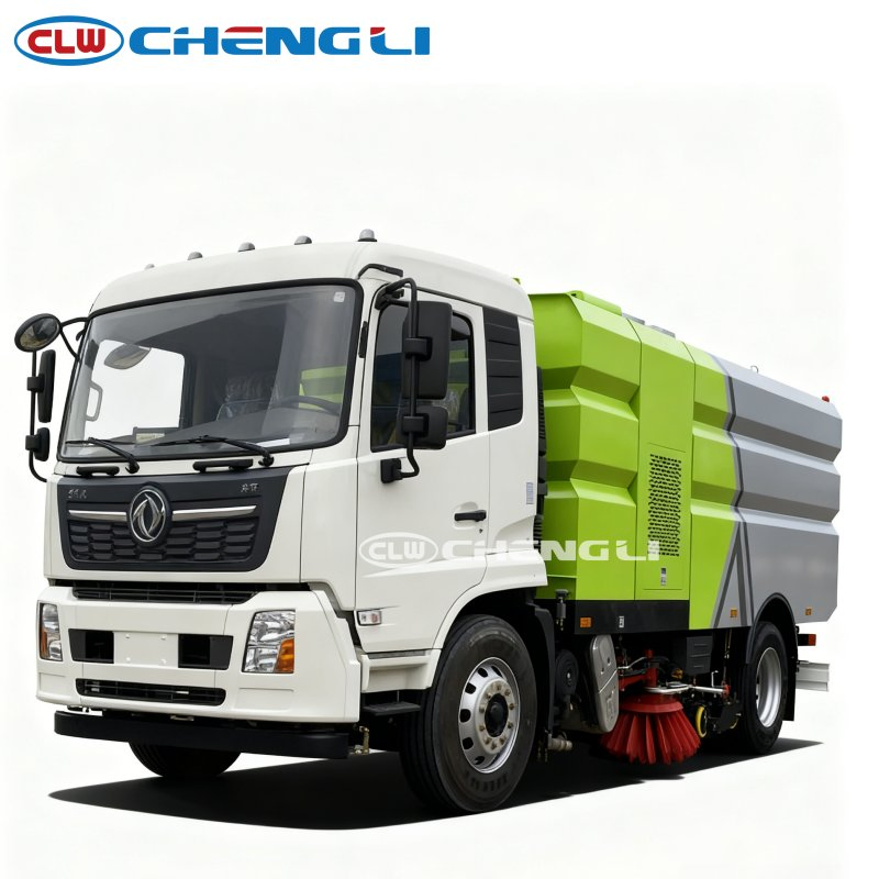 Balayeuse de voirie Dongfeng Tianjin 4×2 – vue 3