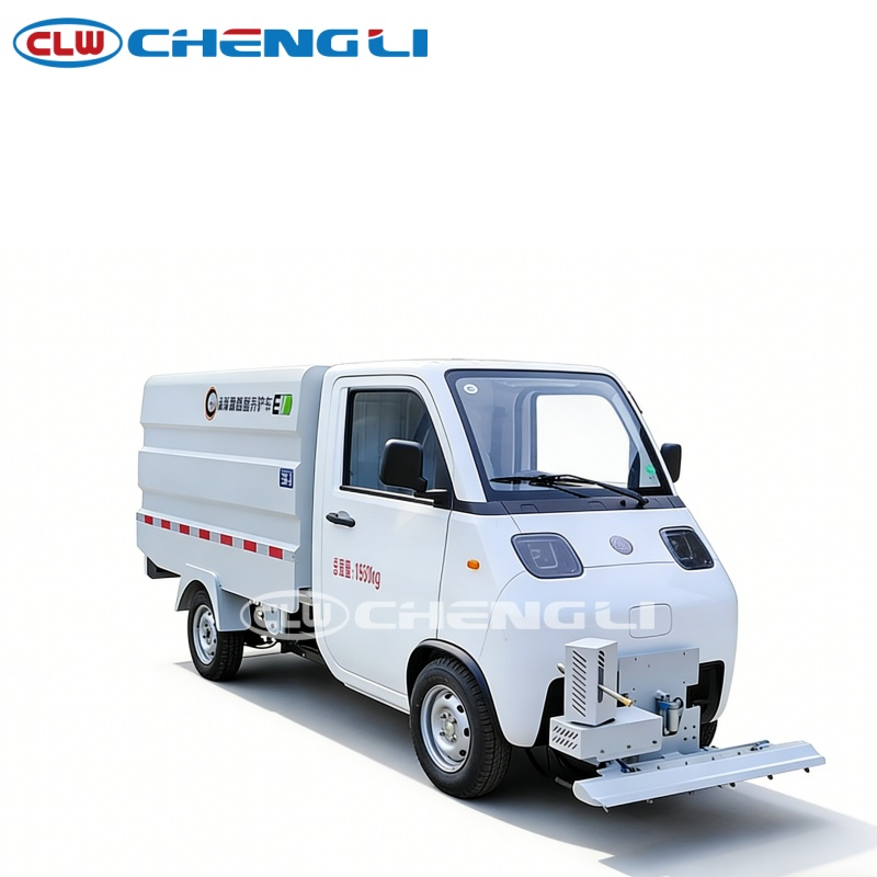 Laveuse de voirie électrique compacte – 27 kW – vue 2