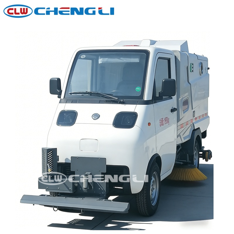 Balayeuse de voirie électrique compacte – 27 kW – vue 4
