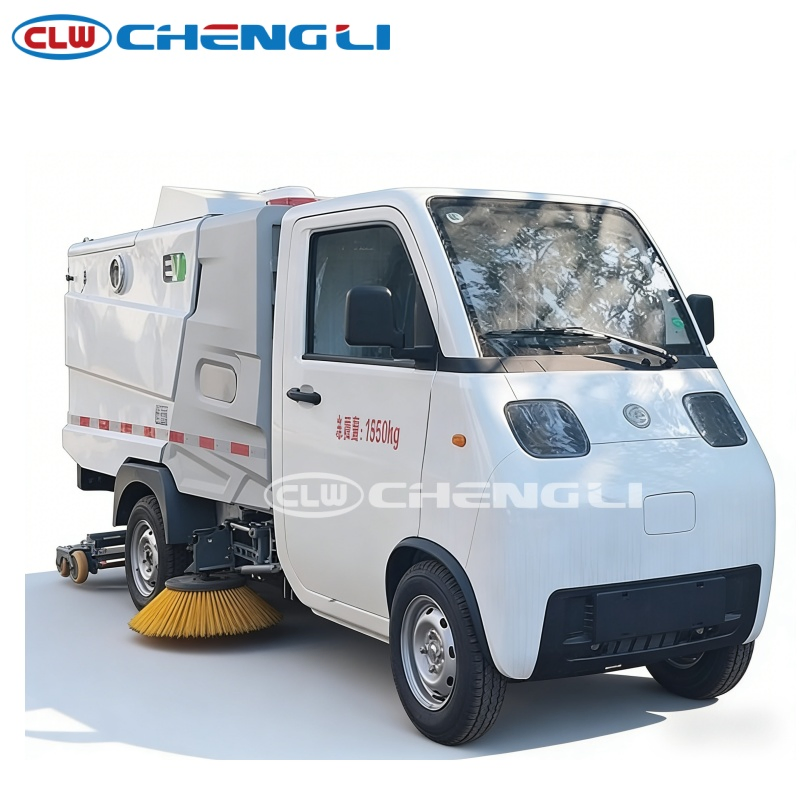 Balayeuse de voirie électrique compacte – 27 kW – vue 2