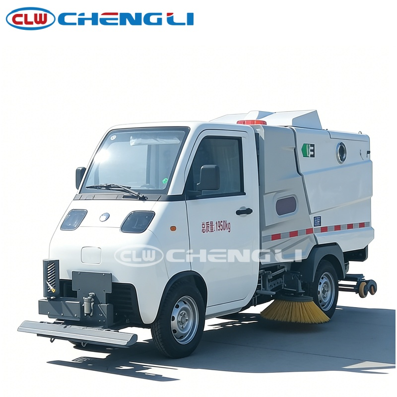 Balayeuse de voirie électrique compacte – 27 kW – vue 3