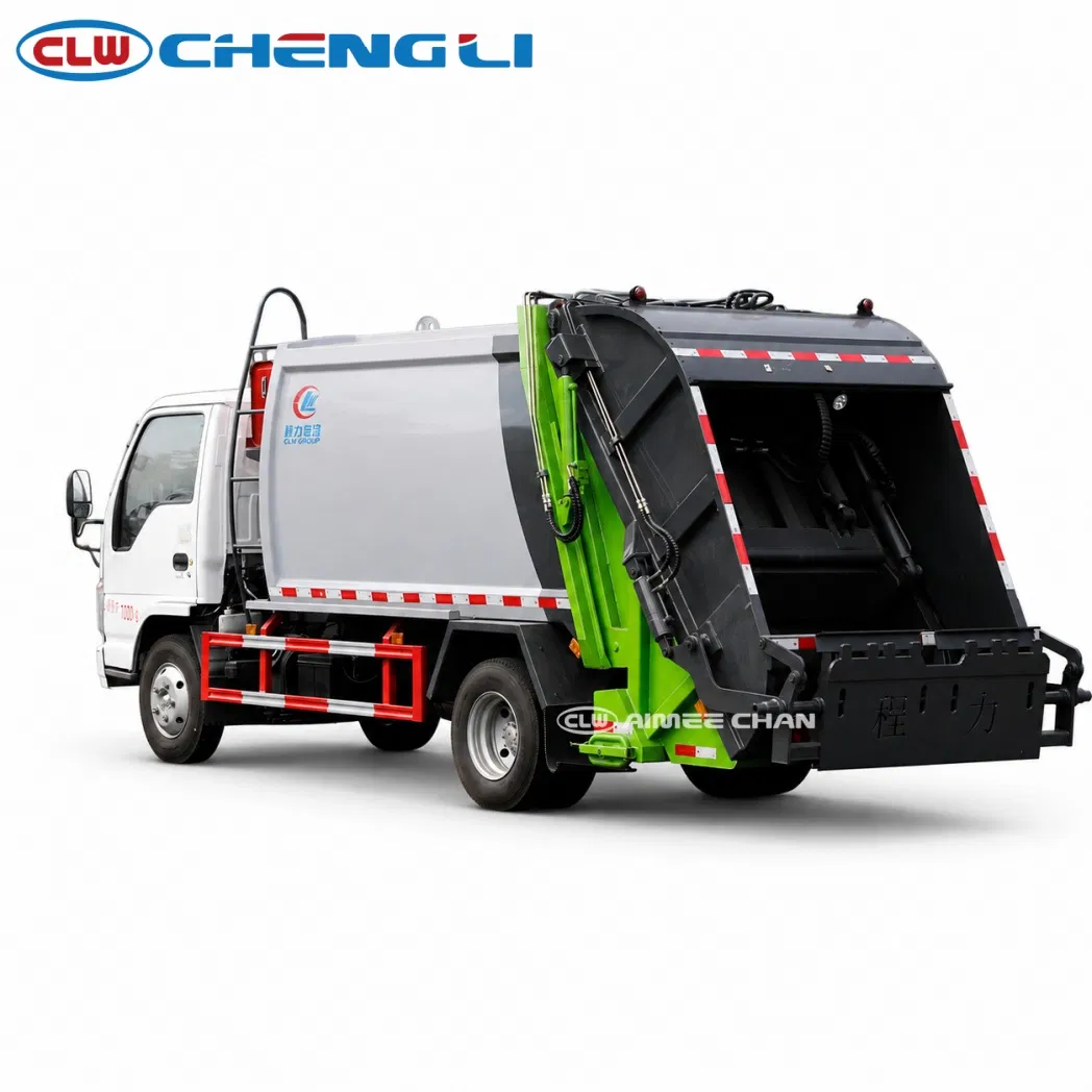 Isuzu 4×2 rear-load compactor truck, 6 m³ – view 4