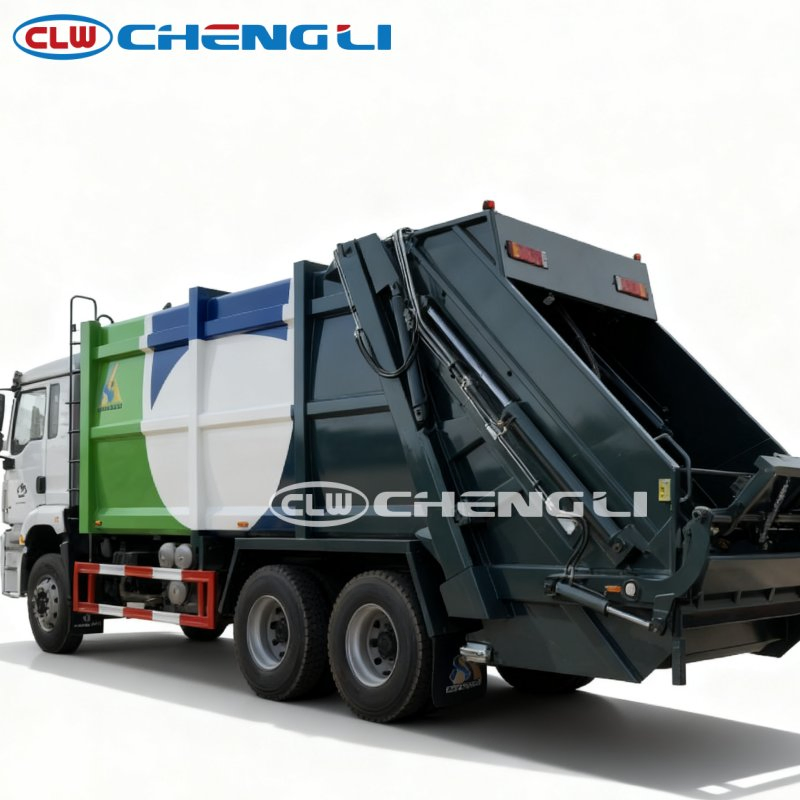Camion compacteur Shacman Delong – caisse 26 m³
