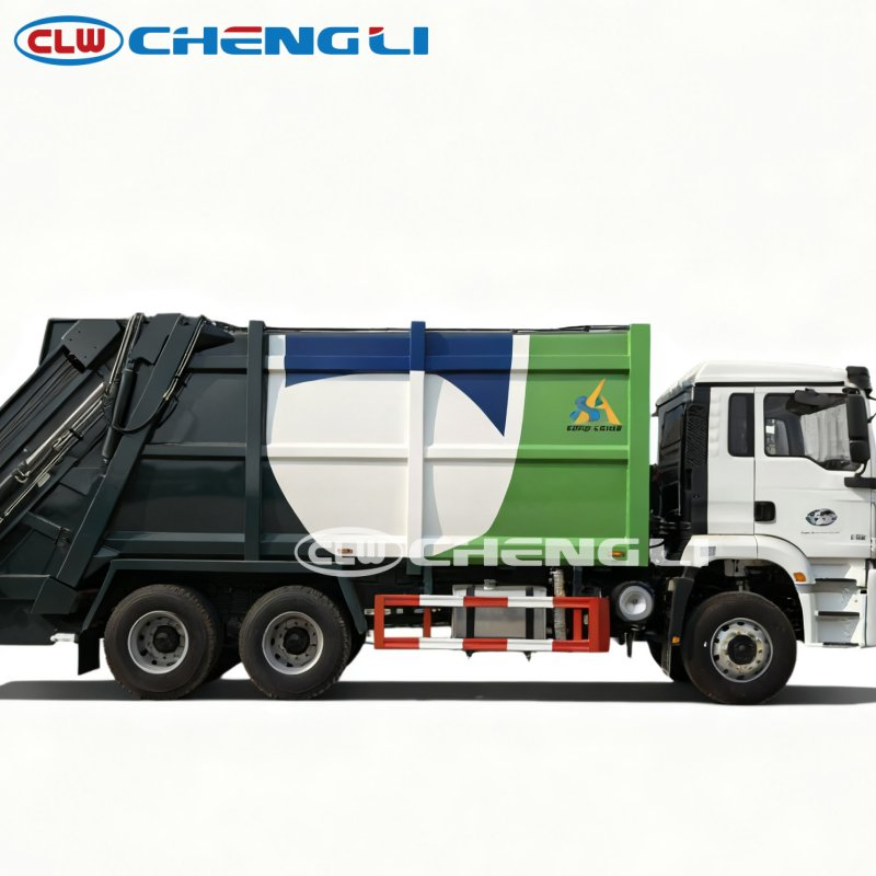 Camion compacteur Shacman Delong – caisse 26 m³