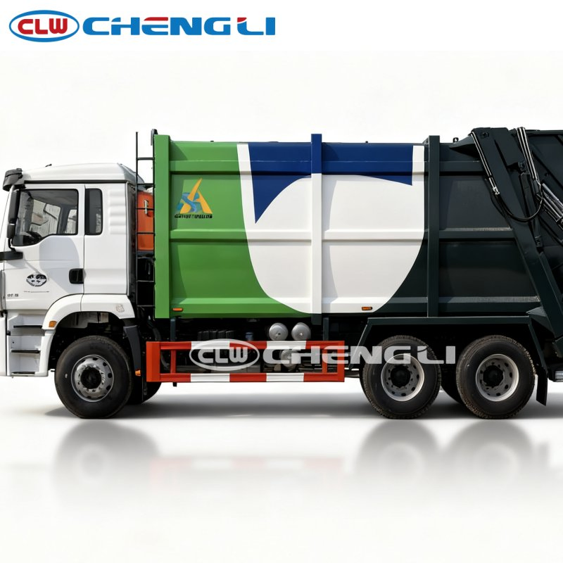 Camion compacteur Shacman Delong – caisse 26 m³