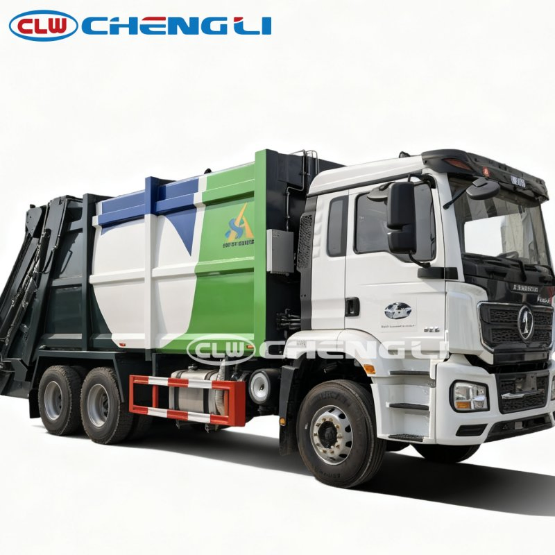 Camion compacteur Shacman Delong – caisse 26 m³