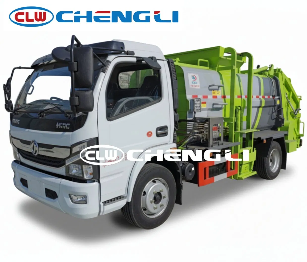 Camion de collecte des biodéchets Dongfeng 4×2 – caisse 8 m³