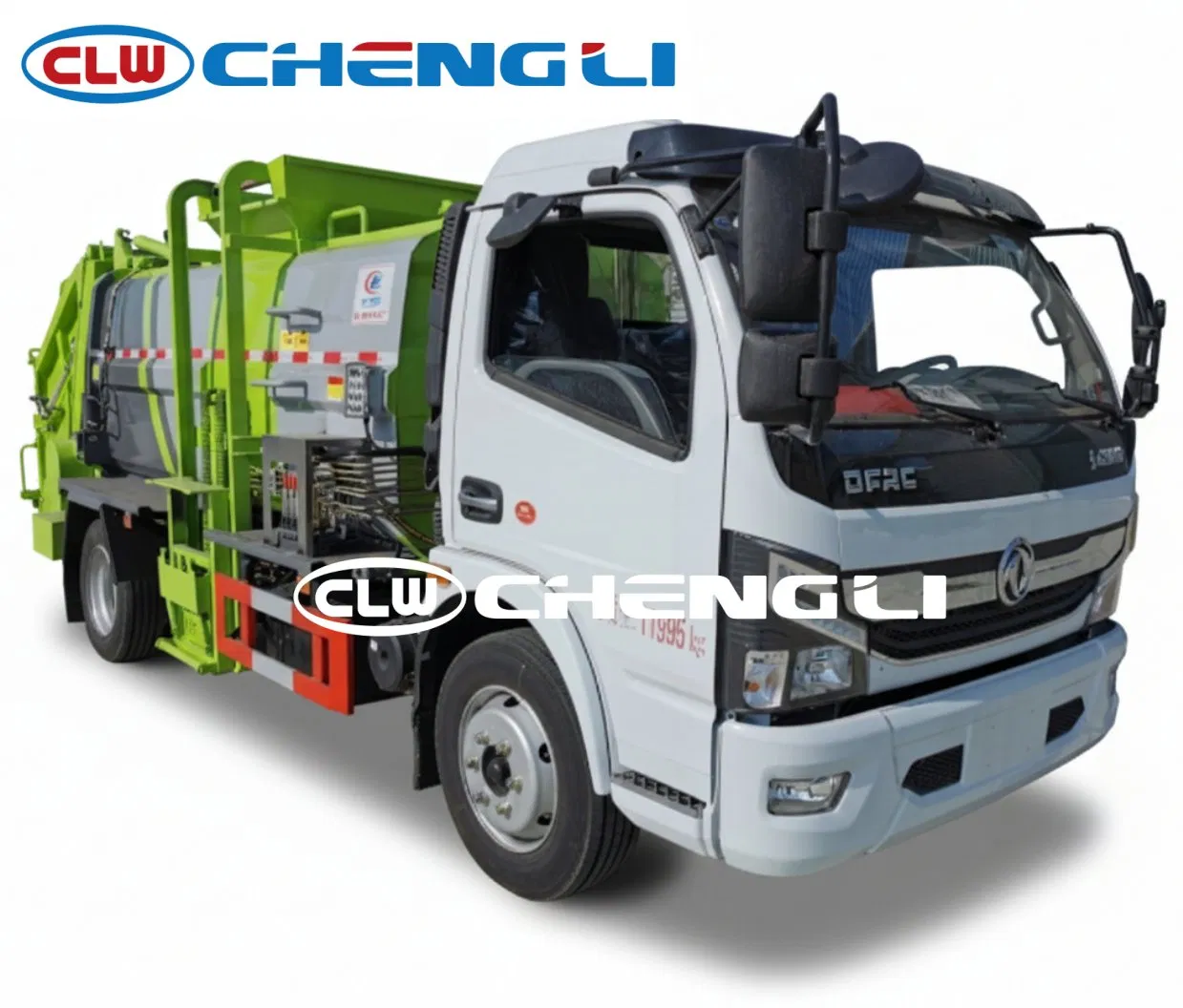 Camion de collecte des biodéchets Dongfeng 4×2 – caisse 8 m³