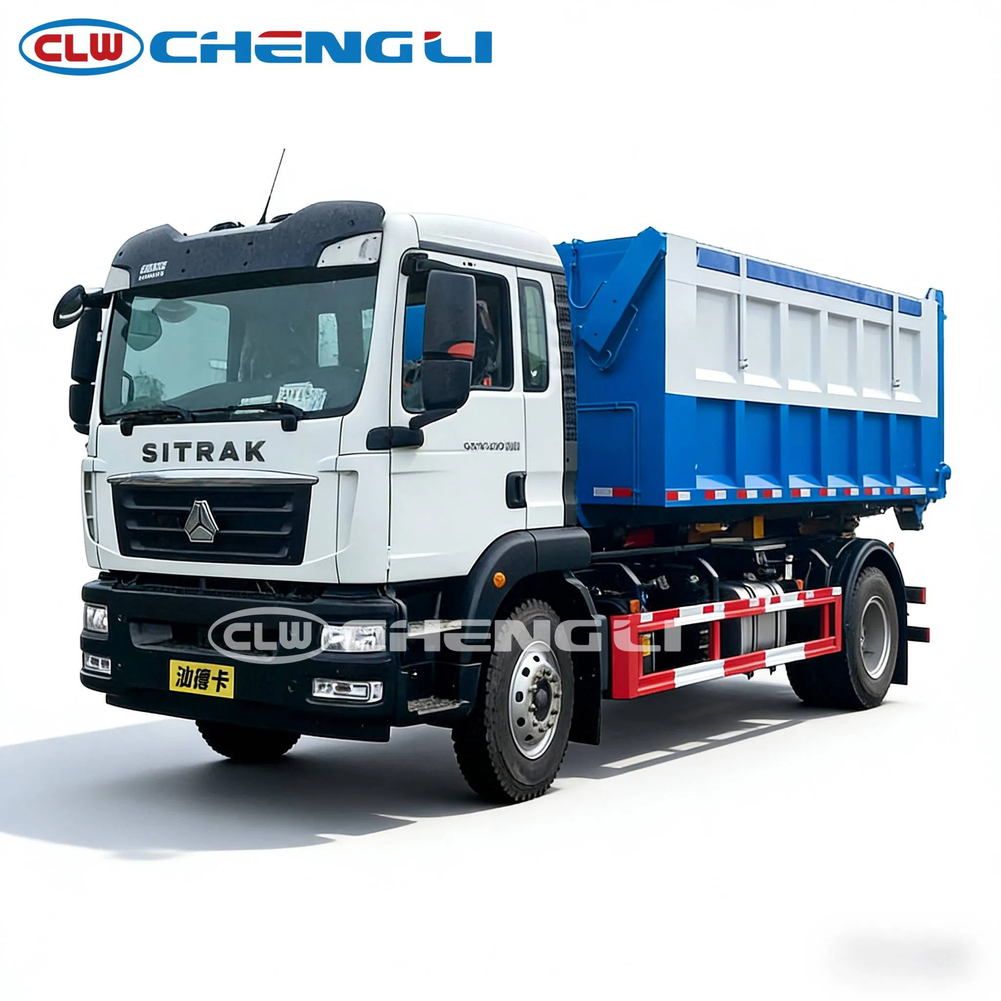Camion porte-conteneurs HOWO 4×2 – benne 16 m³