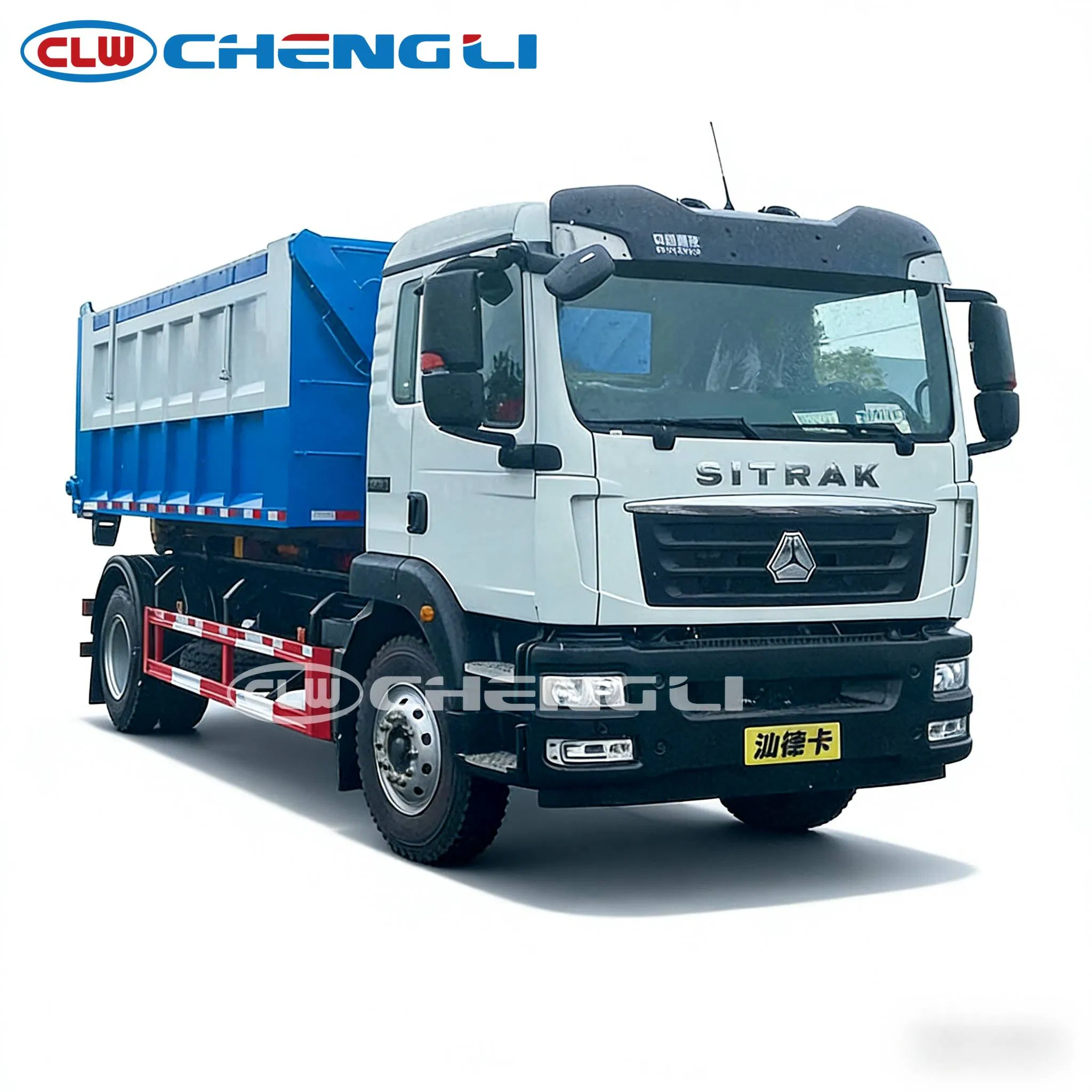 Camion porte-conteneurs HOWO 4×2 – benne 16 m³