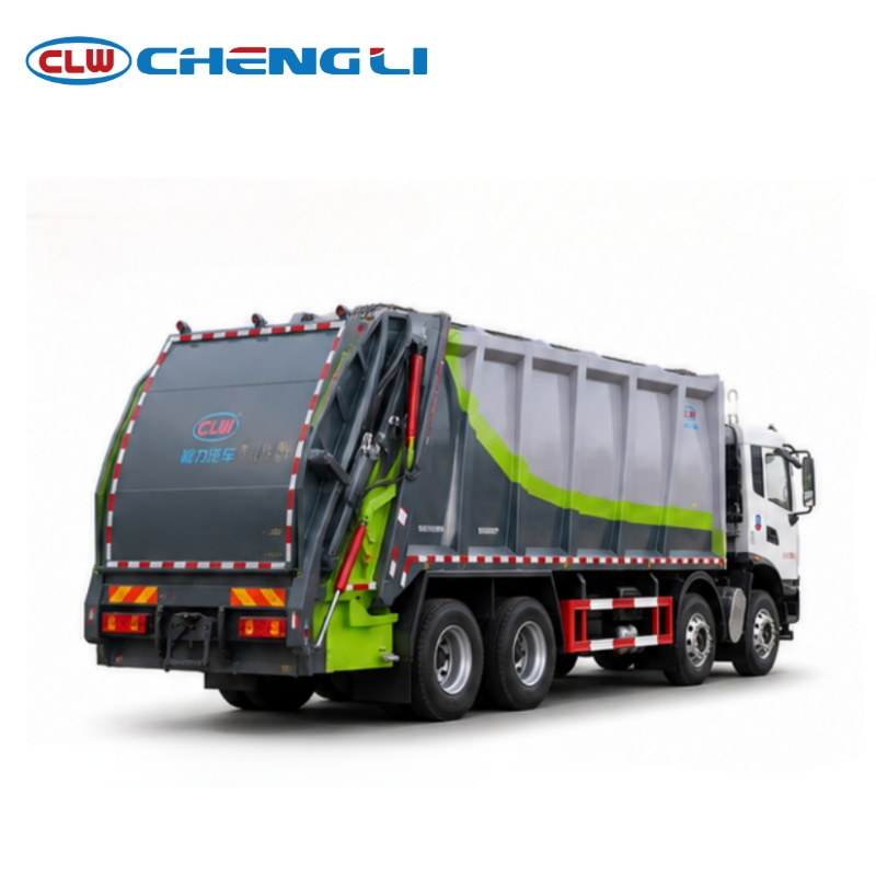 Camion à déchets Dongfeng 4×2 à caisse fermée basculante