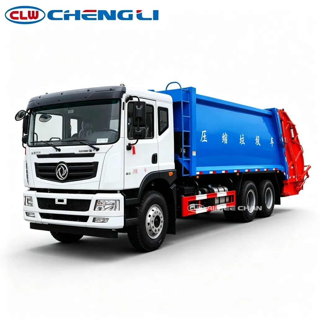 Camion compacteur Dongfeng Vasol T5 6×4 de 22 m³