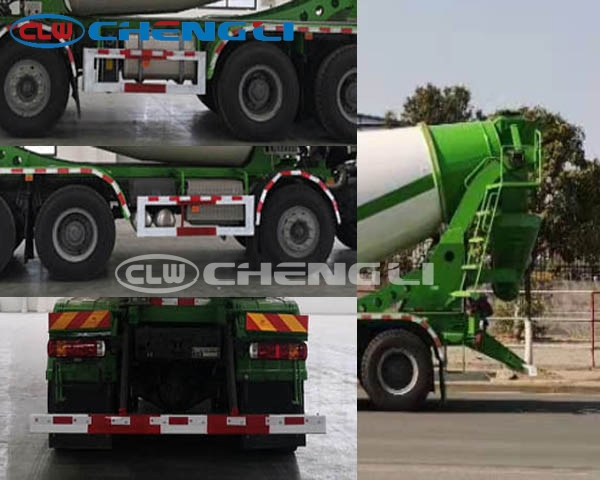 Camion-malaxeur Dongfeng Chenglong 8×4 – 7 920 L – vue 3