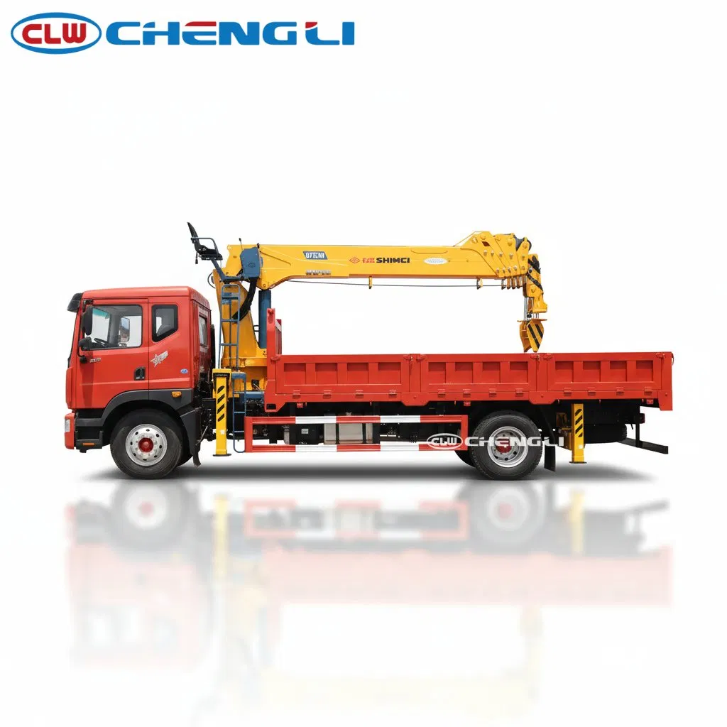Camion-grue Dongfeng 4×2 à flèche droite – 8 t