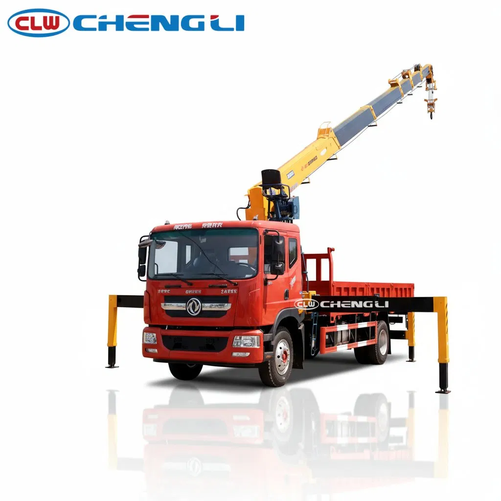Camion-grue Dongfeng 4×2 à flèche droite – 8 t