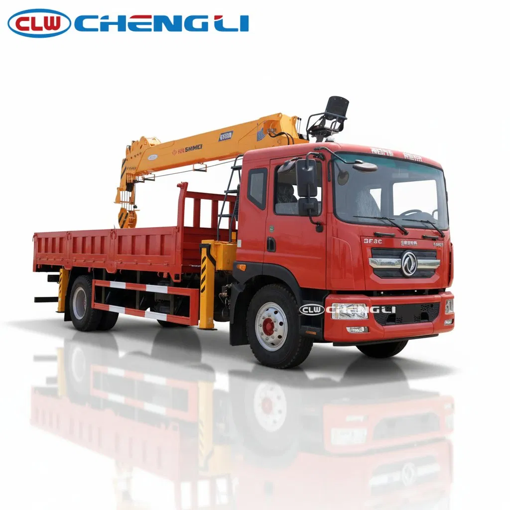 Camion-grue Dongfeng 4×2 à flèche droite – 8 t