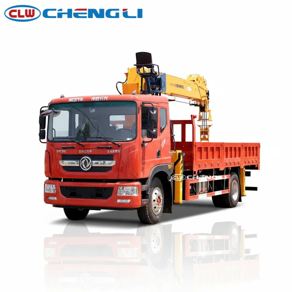 Camion-grue Dongfeng 4×2 à flèche droite – 8 t