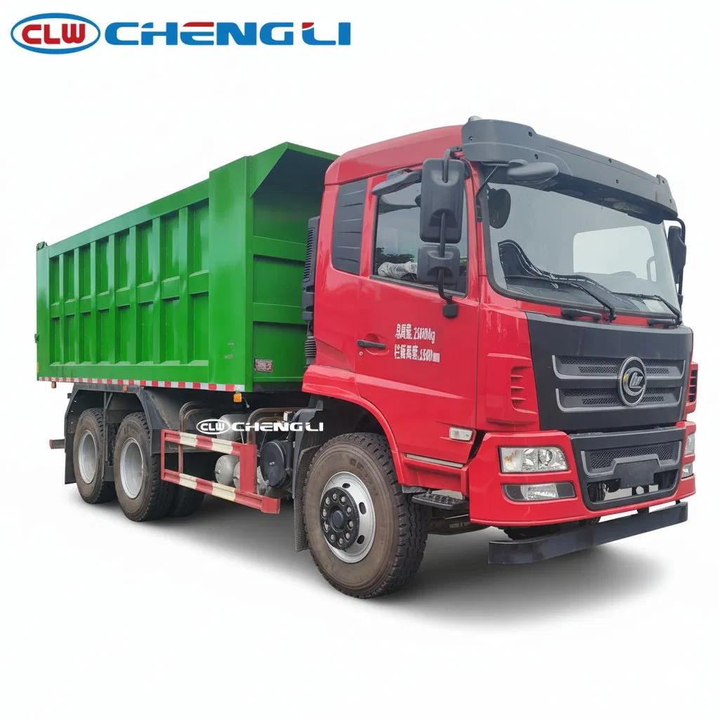 Camion-benne de chantier 6×4 pour matériaux en vrac