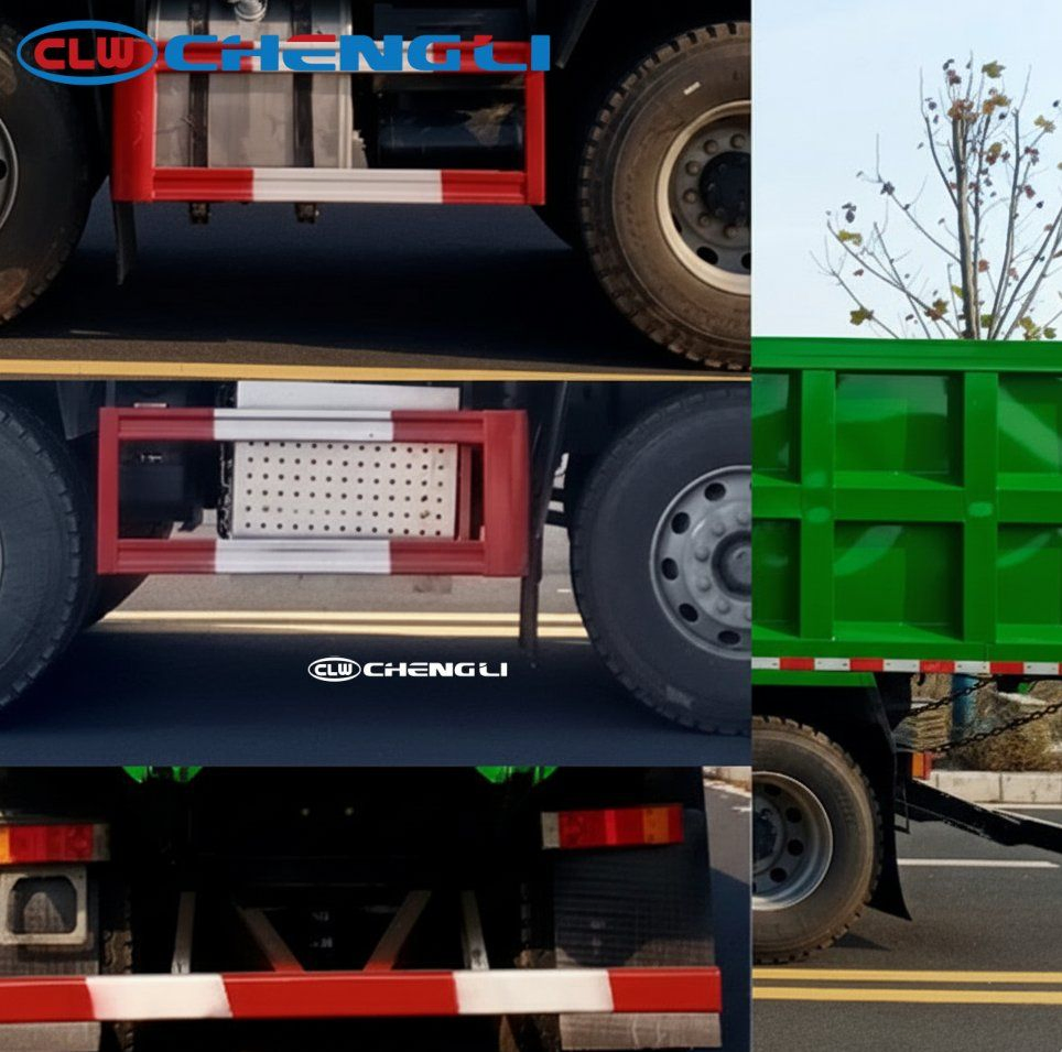 Camion-benne de chantier 6×4 pour matériaux en vrac