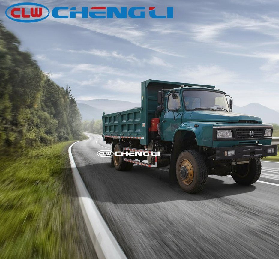Camion-benne CLW 4×4 9 t – CL2180ZDS6ZK – vue 3