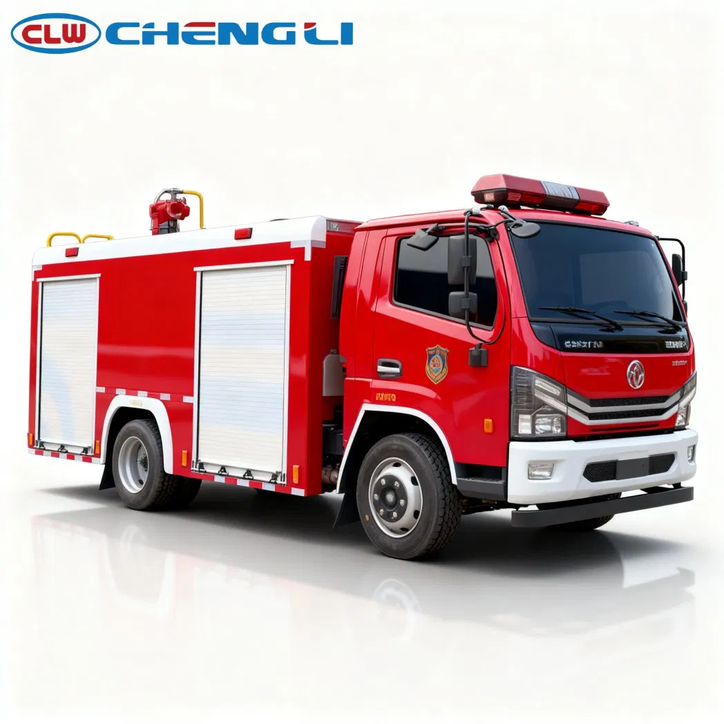 Camion d'incendie Dongfeng Freetruck 4×2 – 4 000 L – vue 3