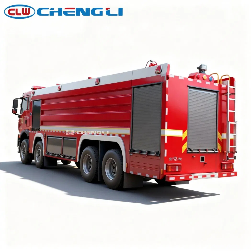 Camion de lutte contre l’incendie HOWO 8×4 – eau 21 000 L + mousse 4 000 L